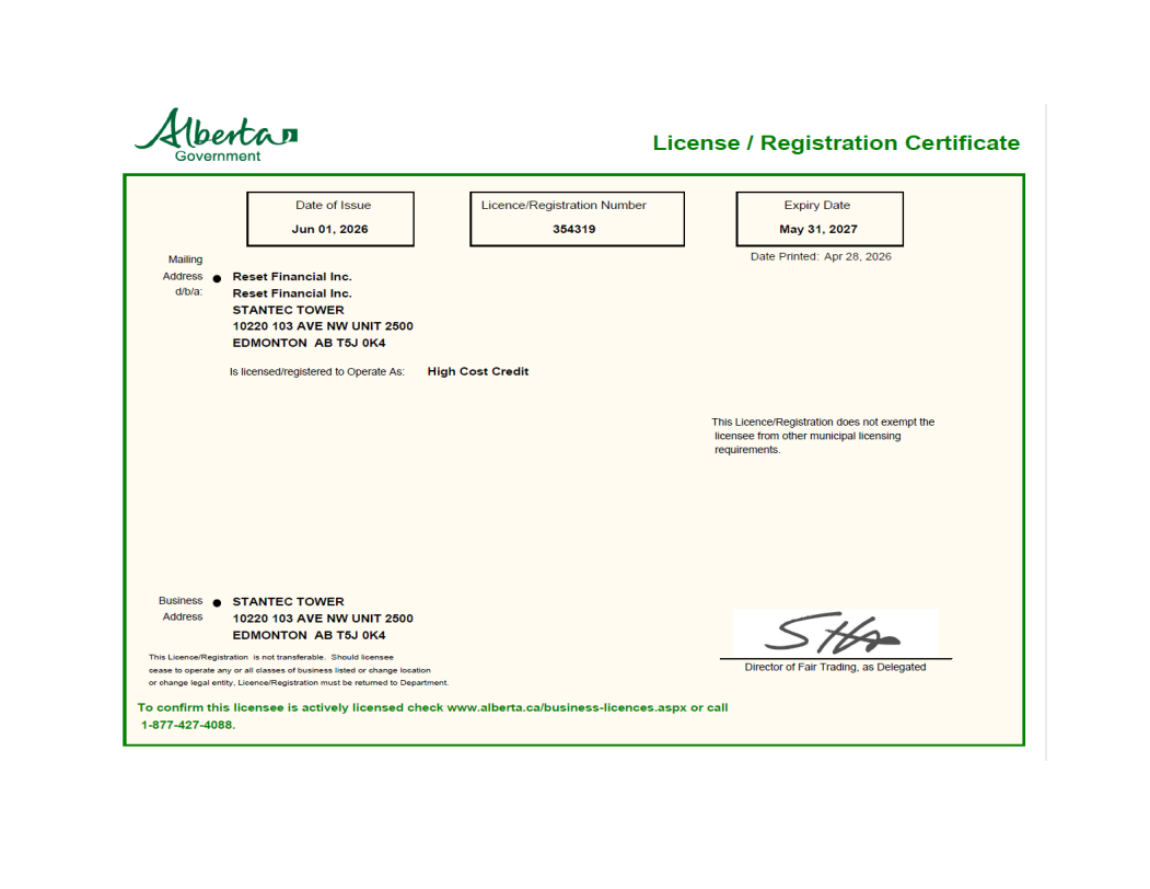 License activation